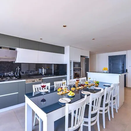 Akbel 5 Bedroom Seaview With Private Pool Hot Tub * Kalkan