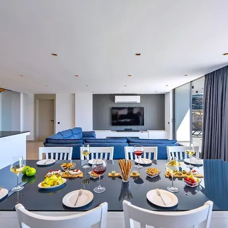 Vila Akbel 5 Bedroom Seaview With Private Pool Hot Tub *