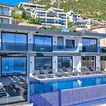 Akbel 5 Bedroom Seaview With Private Pool Hot Tub Kalkan